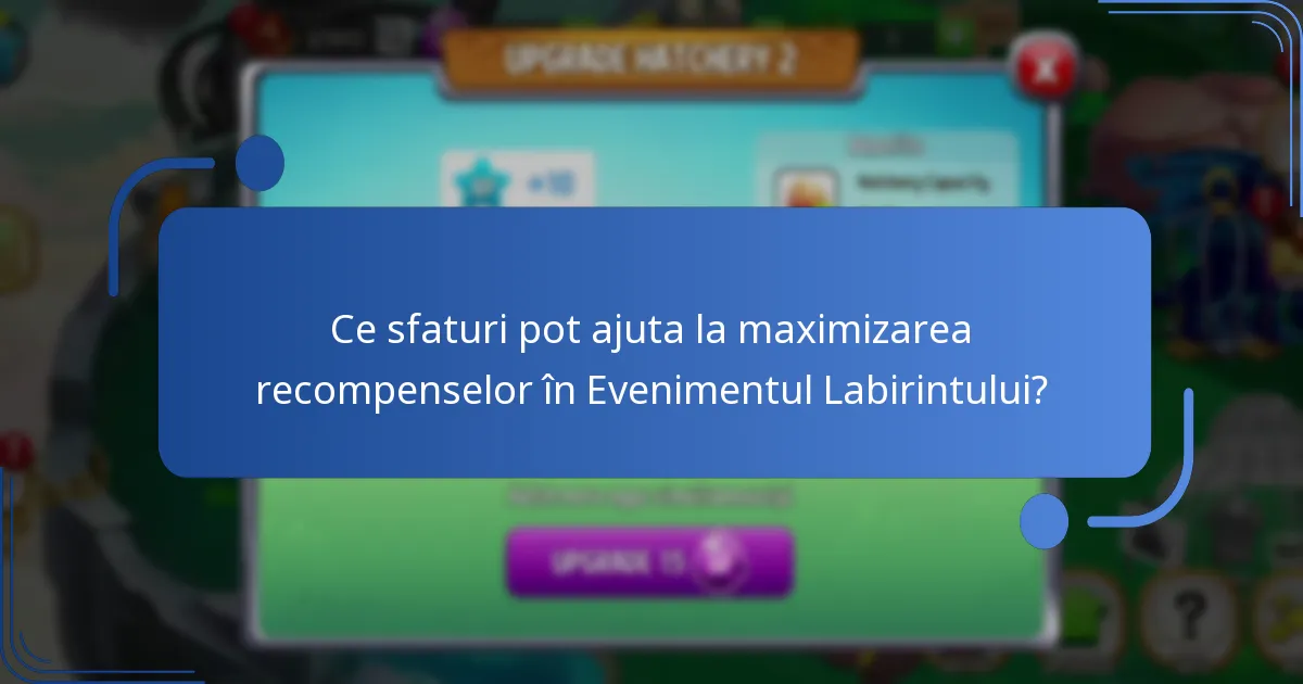 Cum se compară premiile din labirint cu alte recompense ale evenimentului?